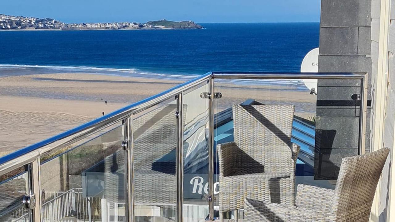 Sandy Bay Apartment, St Ives Bay, Hayle Eksteriør billede